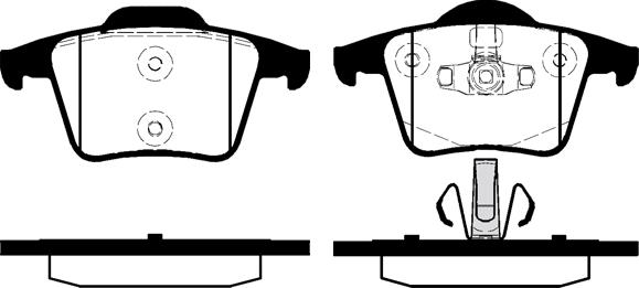 Raicam RA.0937.0 - Kit pastiglie freno, Freno a disco autozon.pro