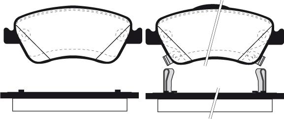 Raicam RA.0926.0 - Kit pastiglie freno, Freno a disco autozon.pro