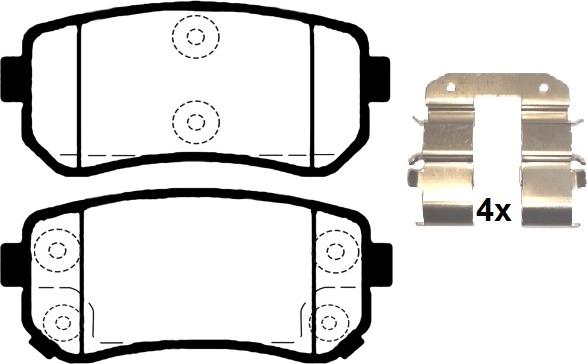 Raicam RA.0979.2K1 - Kit pastiglie freno, Freno a disco autozon.pro