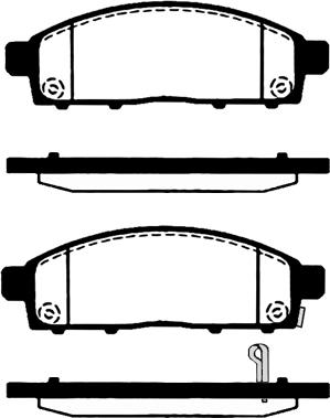 Raicam RA.0975.0 - Kit pastiglie freno, Freno a disco autozon.pro