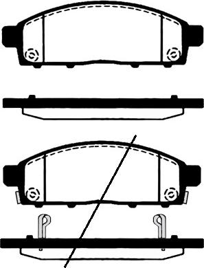 Raicam RA.0975.1 - Kit pastiglie freno, Freno a disco autozon.pro