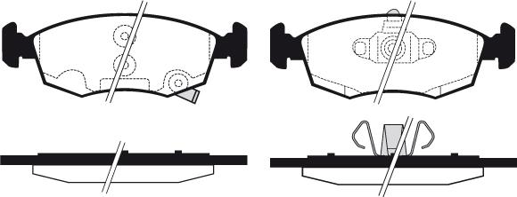 Raicam RA.0970.3 - Kit pastiglie freno, Freno a disco autozon.pro