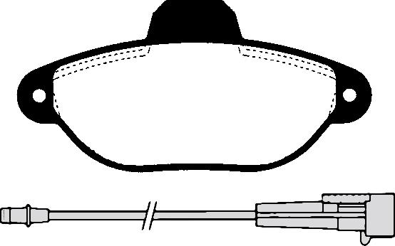 Raicam RA.0446.0 - Kit pastiglie freno, Freno a disco autozon.pro