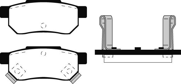 Raicam RA.0453.0 - Kit pastiglie freno, Freno a disco autozon.pro