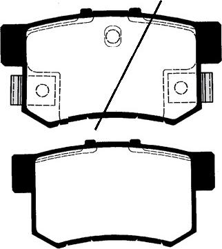 Raicam RA.0460.1 - Kit pastiglie freno, Freno a disco autozon.pro