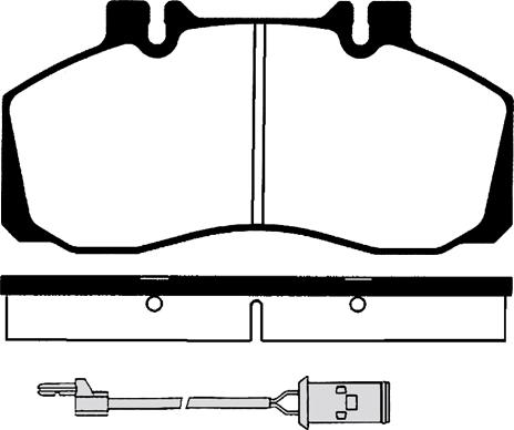 Raicam RA.0485.1 - Kit pastiglie freno, Freno a disco autozon.pro