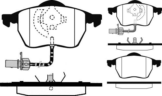 Raicam RA.0429.5 - Kit pastiglie freno, Freno a disco autozon.pro