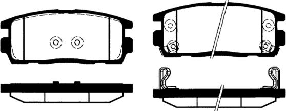 Raicam RA.0426.0 - Kit pastiglie freno, Freno a disco autozon.pro