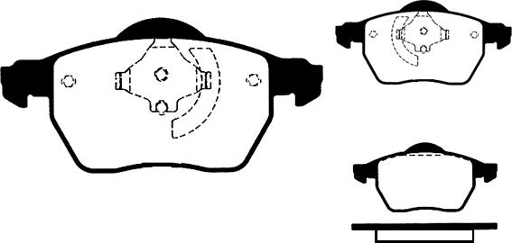 Raicam RA.0428.1 - Kit pastiglie freno, Freno a disco autozon.pro