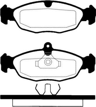 HELLA 8DB 355 007-541 - Kit pastiglie freno, Freno a disco autozon.pro