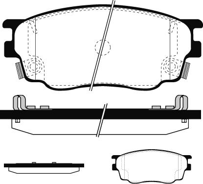 Raicam RA.0474.0 - Kit pastiglie freno, Freno a disco autozon.pro