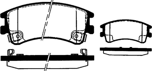 Raicam RA.0475.0 - Kit pastiglie freno, Freno a disco autozon.pro