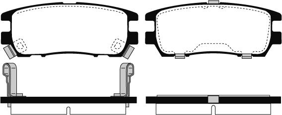 Raicam RA.0592.0 - Kit pastiglie freno, Freno a disco autozon.pro