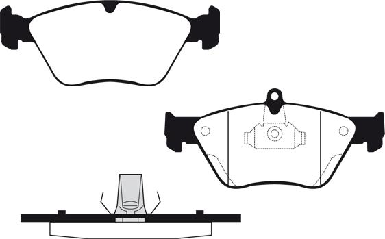 Raicam RA.0541.0 - Kit pastiglie freno, Freno a disco autozon.pro