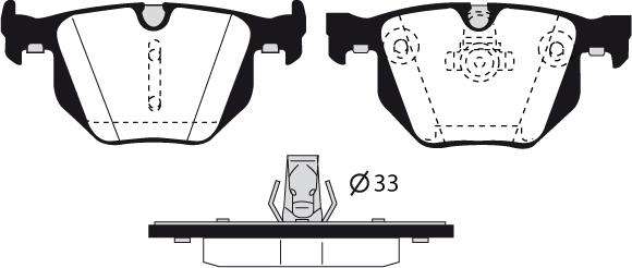 Raicam RA.0554.5 - Kit pastiglie freno, Freno a disco autozon.pro