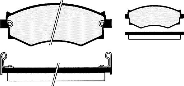 Raicam RA.0505.0 - Kit pastiglie freno, Freno a disco autozon.pro