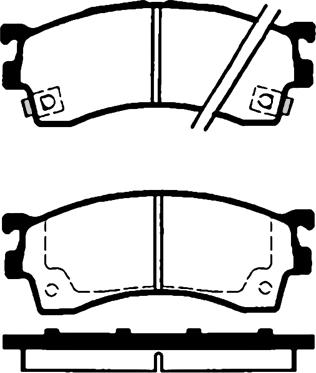 Raicam RA.0589.0 - Kit pastiglie freno, Freno a disco autozon.pro