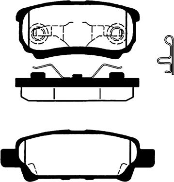 Raicam RA.0532.0 - Kit pastiglie freno, Freno a disco autozon.pro