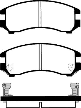 Raicam RA.0522.0 - Kit pastiglie freno, Freno a disco autozon.pro