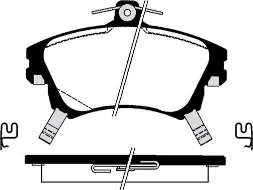 Raicam RA.0696.0 - Kit pastiglie freno, Freno a disco autozon.pro