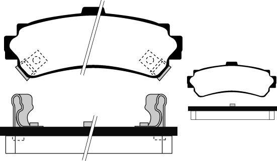 Raicam RA.0659.0 - Kit pastiglie freno, Freno a disco autozon.pro