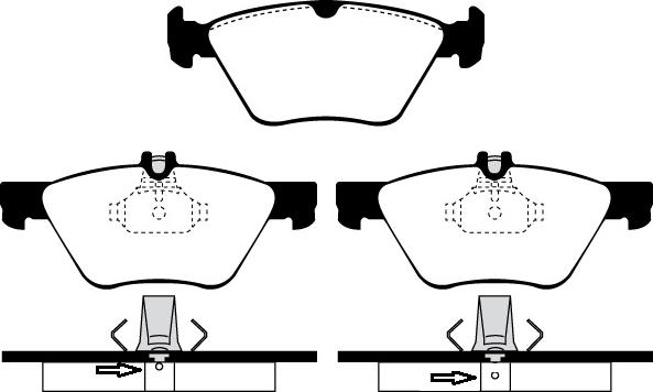 Raicam RA.0654.1 - Kit pastiglie freno, Freno a disco autozon.pro