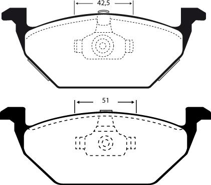 Raicam RA.0653.1 - Kit pastiglie freno, Freno a disco autozon.pro