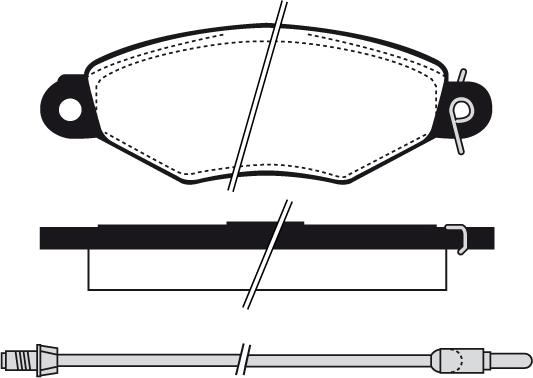 Raicam RA.0652.2 - Kit pastiglie freno, Freno a disco autozon.pro