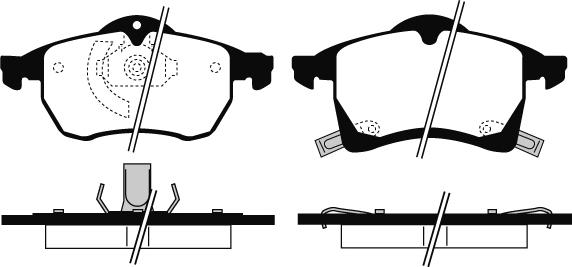 Raicam RA.0664.0 - Kit pastiglie freno, Freno a disco autozon.pro