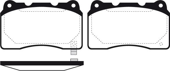 Raicam RA.0604.9 - Kit pastiglie freno, Freno a disco autozon.pro