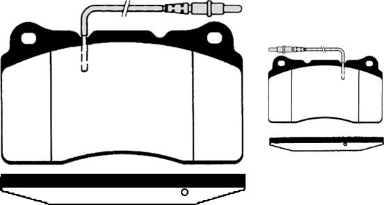 Raicam RA.0604.6 - Kit pastiglie freno, Freno a disco autozon.pro