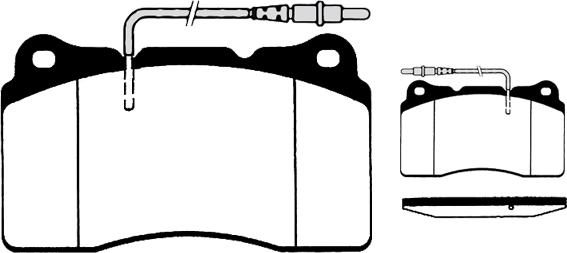 Raicam RA.0604.1 - Kit pastiglie freno, Freno a disco autozon.pro