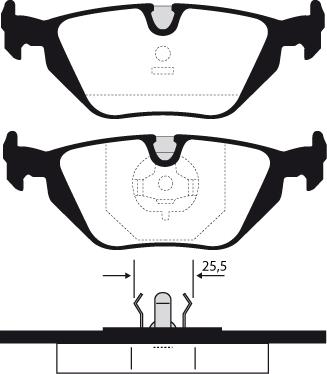 Raicam RA.0606.0 - Kit pastiglie freno, Freno a disco autozon.pro