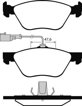 Raicam RA.0615.0 - Kit pastiglie freno, Freno a disco autozon.pro