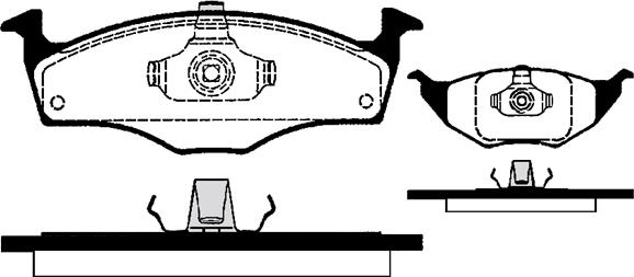 Raicam RA.0684.0 - Kit pastiglie freno, Freno a disco autozon.pro