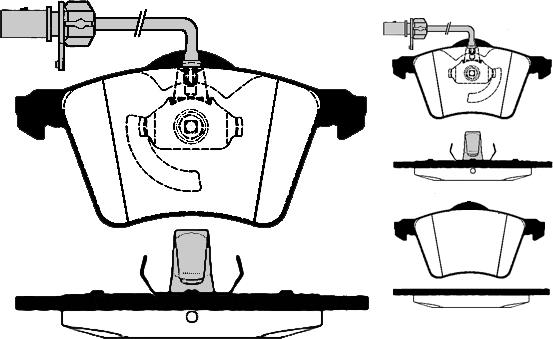 Raicam RA.0687.0 - Kit pastiglie freno, Freno a disco autozon.pro