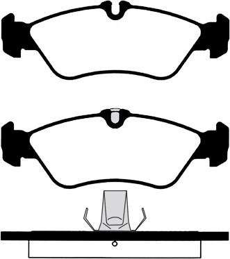 HELLA 8DB 355 008-161 - Kit pastiglie freno, Freno a disco autozon.pro