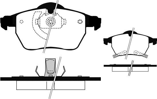 Raicam RA.0674.1 - Kit pastiglie freno, Freno a disco autozon.pro