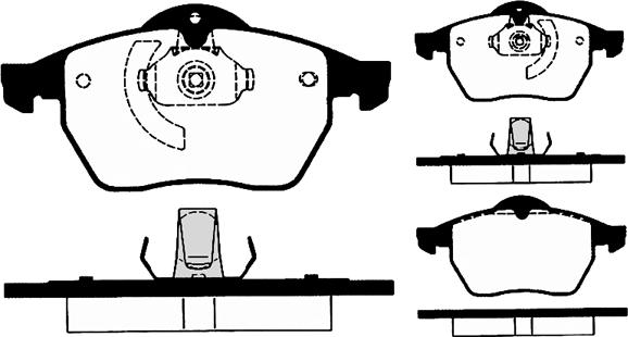 Raicam RA.0673.0 - Kit pastiglie freno, Freno a disco autozon.pro