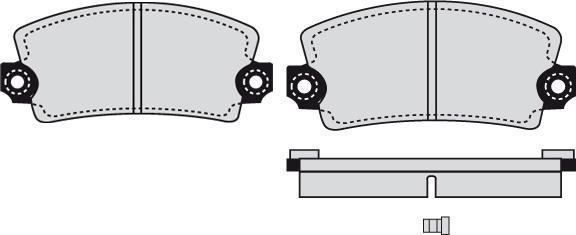 Raicam RA.0086.3 - Kit pastiglie freno, Freno a disco autozon.pro