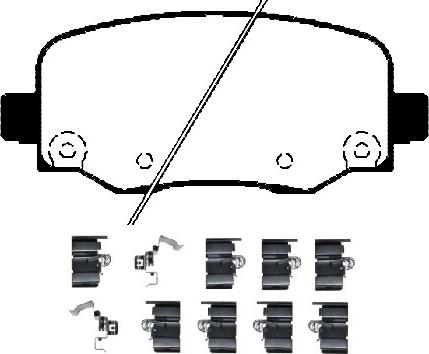 Raicam RA.0109.1K1 - Kit pastiglie freno, Freno a disco autozon.pro