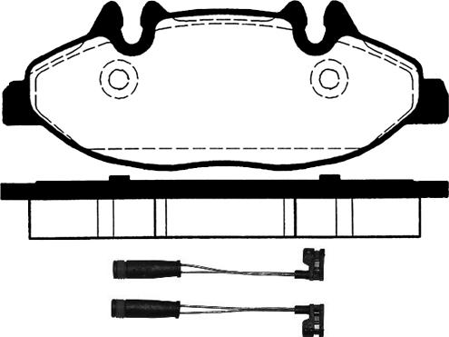 Raicam RA.0844.1 - Kit pastiglie freno, Freno a disco autozon.pro