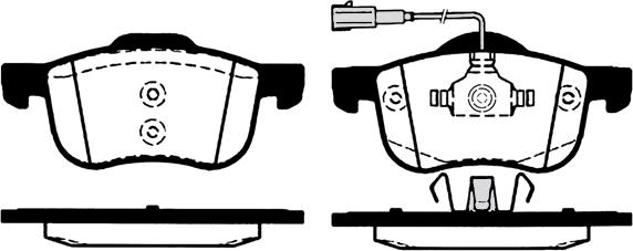 Raicam RA.0859.1 - Kit pastiglie freno, Freno a disco autozon.pro