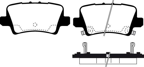 Raicam RA.0851.0 - Kit pastiglie freno, Freno a disco autozon.pro