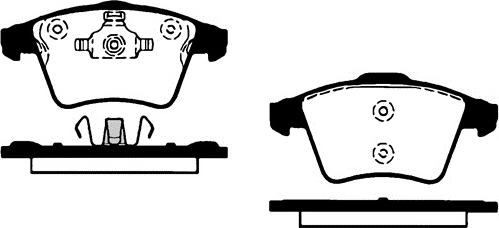 Raicam RA.0857.4 - Kit pastiglie freno, Freno a disco autozon.pro