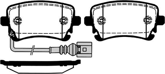 Raicam RA.0819.0 - Kit pastiglie freno, Freno a disco autozon.pro