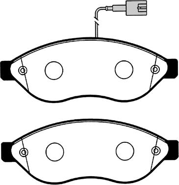 Raicam RA.0885.0 - Kit pastiglie freno, Freno a disco autozon.pro