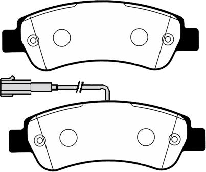 Raicam RA.0887.2 - Kit pastiglie freno, Freno a disco autozon.pro