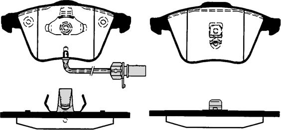 Raicam RA.0824.2 - Kit pastiglie freno, Freno a disco autozon.pro