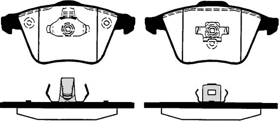 Raicam RA.0824.7 - Kit pastiglie freno, Freno a disco autozon.pro